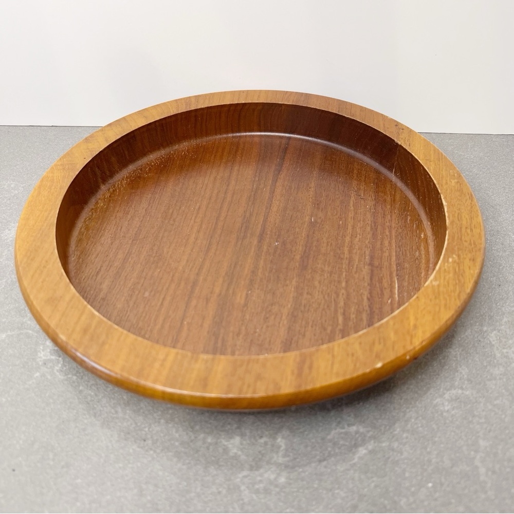 vintage MCM Decatur Industries trinket tray bowl platter